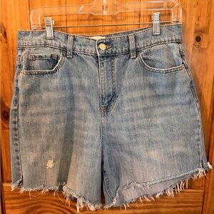 True Craft high waist denim shorts sz 8